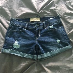 Hollister denim shorts